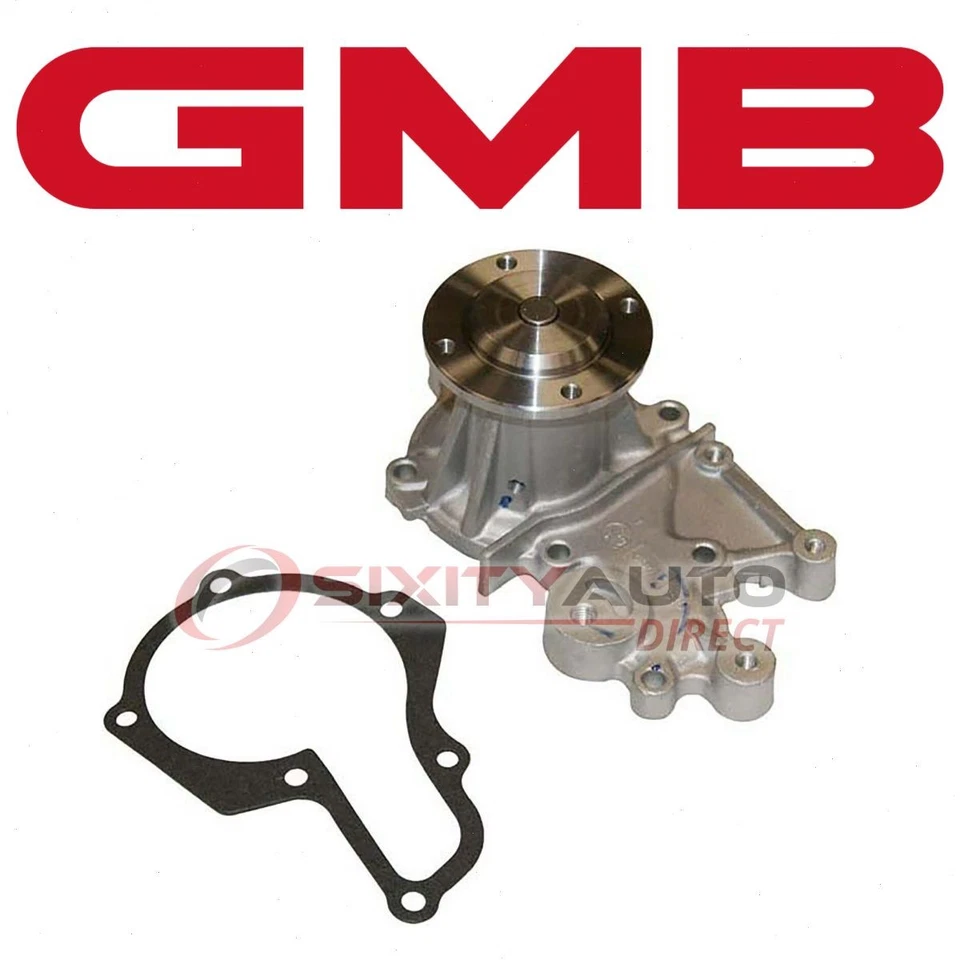 GMB Water Pump for 1989-1992 Chevrolet Sprint 1.0L L3 - Coolant Antifreeze lr - Imagem 1 de 4