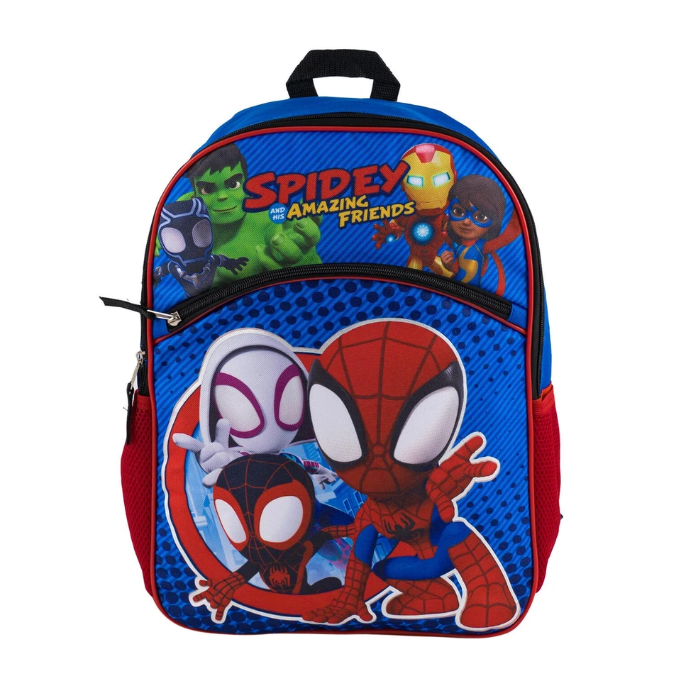 Mochila Grande - Marvel - Spidey and Friends - Gwen Mile 16" Deluxe Spider-Man Foto 1 de 1