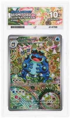 Seismitoad IR 105/086 S&V Black Bolt English Ace 10 - Image 1 of 3