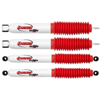 Rancho Front & Rear RS5000X Cross Tuned Gas Shocks for F-450 F-550 Super Duty  - Image 1 of 4