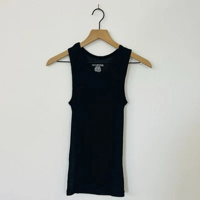 Rocawear Black Casual Stretch Fitted Ribbed Layering Tank Top Size XL - Image 1 of 4