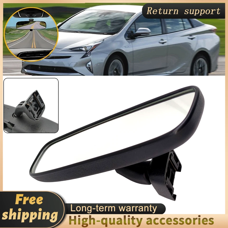 Rear View Mirror Interior For Toyota Corolla Camry Prius RAV4 Yaris Foto 1 de 4