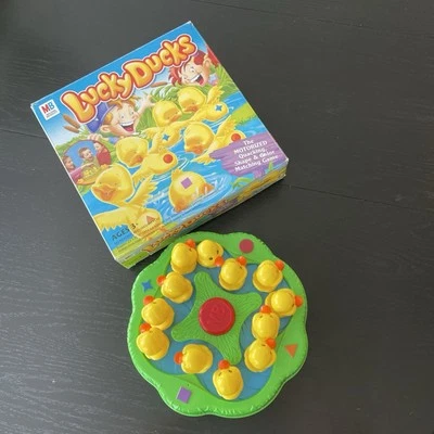 Lucky Ducks Battery Operated Table Top Game/Board 2005 Complete Milton Bradley  - Image 1 of 4