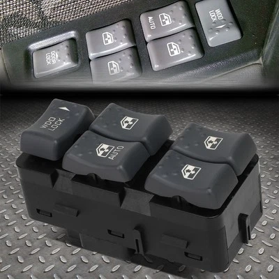 适用于 01-05 PONTIAC AZTEK OE 风格驱动器侧主电源窗控制开关 — 第 1/4 张图片