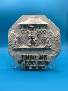 1991 Mt Pinatubo Eruption Ash Art - klingelnde Plakette/Wandkunst - Bild 1 von 4