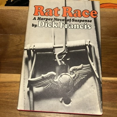 Rat Race Dick Francis 1971 A Harper Novel of Suspense HC /Dj Book Club Edi GC - Image 1 of 4