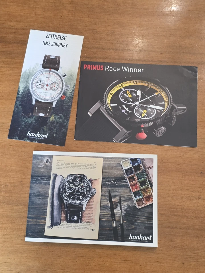 Catálogo y folletos de relojes Hanhart Foto 1 de 1