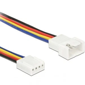 Delock Extension Cable PWM Fan Connection 4-Pin 30 cm - Afbeelding 1 van 2