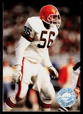 David Grayson, 1991 Pro Set Platinum, #172, Cleveland Browns, - Image 1 of 2