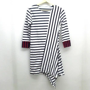 Auth stellamccartney - White Dark Navy Women's Dress - Picture 1 of 6