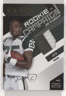 2010 Panini Epix Rookie Campaign Materials Prime /50 Joe McKnight #11 RC - Image 1 of 2