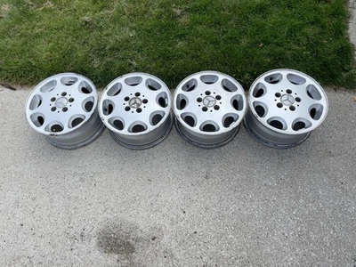 GENUINE MERCEDES-BENZ W124 W201 190e WHEELS 5x112 7Jx15H2 ET36 8 Spoke - Image 1 of 4