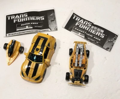 Transformers BUMBLEBEE & Generations Scout Class Sandstorm 2012, lote de juguetes Foto 1 de 4