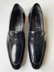Tom Ford Herren Riemen Penny Halbschuhe Schuhe schwarz Kalbsleder Größe 12 $ 2200 - Bild 1 von 16