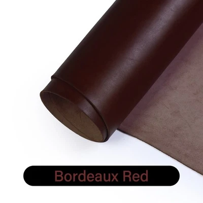 Couro bovino curtido vegetal grão integral encerado espessura WUTA 2.2-3.0mm 10 x 20cm - Imagem 1 de 4