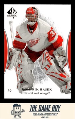 2007-08 SP Authentic #100 Dominik Hasek Detroit Red Wings - Image 1 of 2