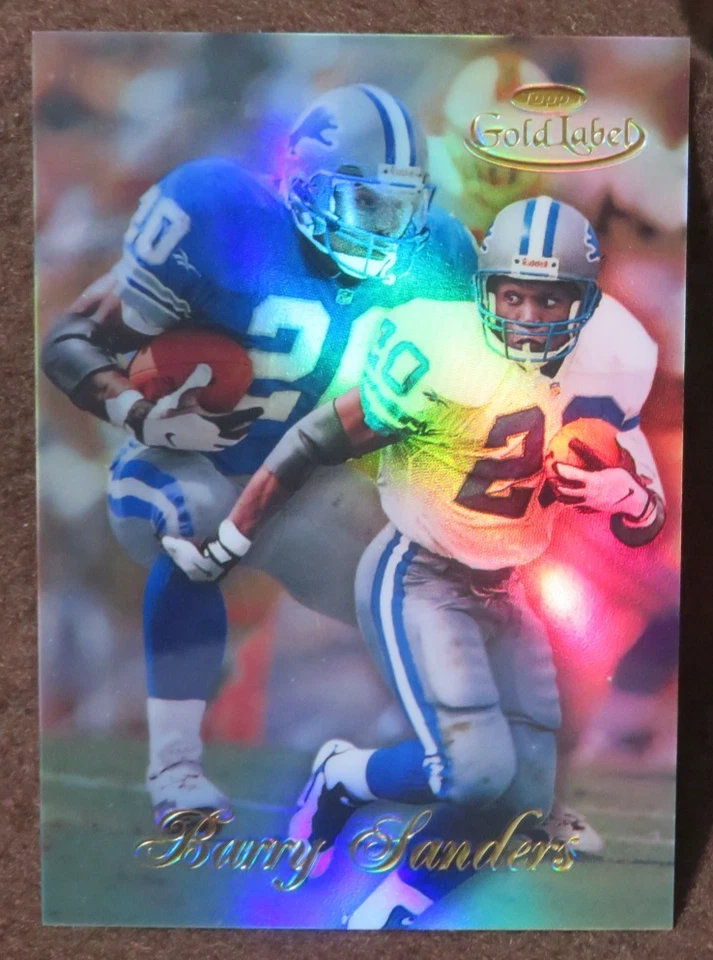12983 1998 TOPPS GOLD LABEL BARRY SANDERS #100 - Image 1 of 1