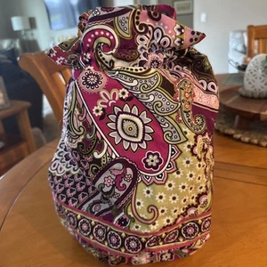 Vera Bradley Ditty  Bag - Very Berry Paisley  - Picture 1 of 4