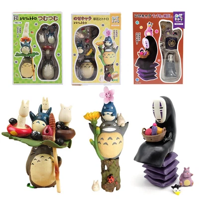My Neighbor Totoro Spirited Away No Face Man Stacking Action Figure Toys Gift - Image 1 of 4