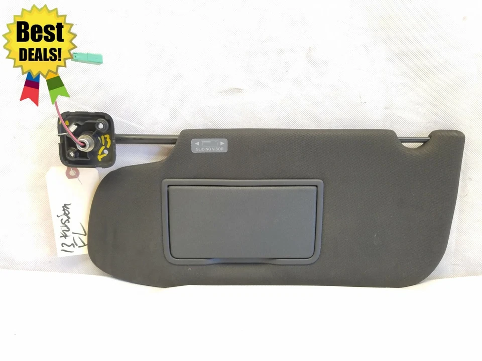 2013 2014 2015 2016 LINCOLN MKT FRONT LEFT DRIVER SUN VISOR w/ HOMELINK - BLACK Foto 1 de 4