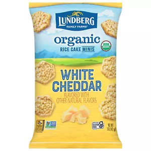 Lundberg Rice Cakes White Mini Org 5 oz (Pack of 6) - Picture 1 of 2