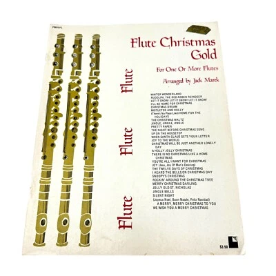 FLAUTA ORO NAVIDAD Para Una O Más Flauta 1975 Cancionero Jack Marek 29 Canciones Foto 1 de 4