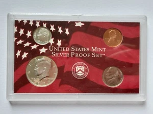 1999 United States Mint Silver Proof Set 4 Coin  PARTIAL Set - Picture 1 of 2
