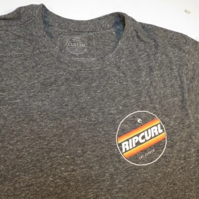 CAMISETA RIP CURL PLAYA SURF TABLA SURF SURFISTA Para Hombres M Gris  Foto 1 de 3