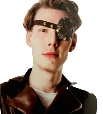 STEAMPUNK EYEPATCH Halloween  Costume Cosplay  - Image 1 of 4