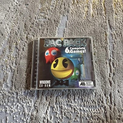 Pac Pack 6 Complete Games! (PC, 1998) CD-ROM Game  - Image 1 of 4