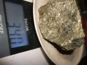 mineral de cobre oro plata, muestras de 340 gramos, mineral de alta calidad. - Imagen 1 de 7