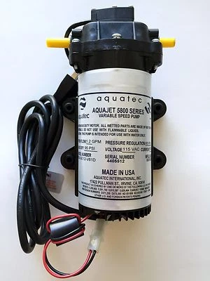 AQUATEC 5853 SERIES RO VARIABLE SPEED PUMP 115VAC 5853-GE12-V81D - Image 1 of 3