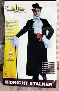 Midnight Stalker Vampire Costume Size Adult Standard - Picture 1 of 4
