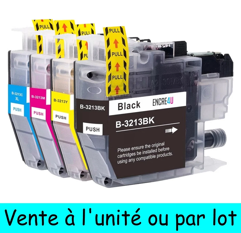 ENCRE4U - Cartouches d'encre compatibles Brother LC3211 LC3213 XL ( x 1 ou Lot )