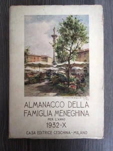 Almanaco De La Familia Meneghina Para El Año 1932-X Casa Editorial Ceschina - Mi - Bild 1 von 5