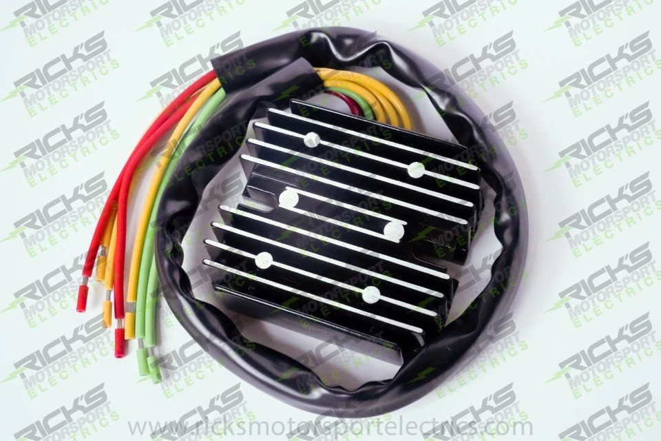 Ricks Rectificador-Regulador Litio Compatible para Kawasaki KZ900B Ltd 1976 Foto 1 de 3