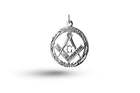 Charms Direct Masonic in Circle Charm