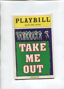 Vintage Broadway PLAYBILL 2003 TAKE ME OUT Daniel Sunjata opening month OBC - Picture 1 of 2