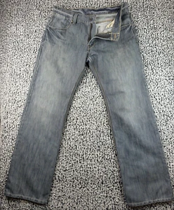 Levis 514 Jeans 36x32 Slim Straight Button Pocket Mens Levi's Denim - Picture 1 of 19