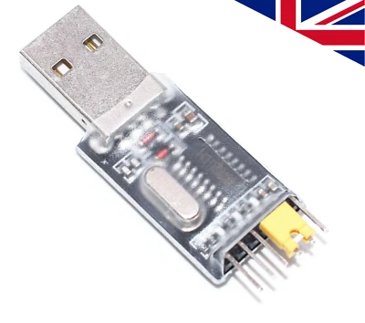 USB To RS232 TTL CH340G Converter Module 5v 3.3v Serial RX TX Serial Programmer - Image 1 of 4