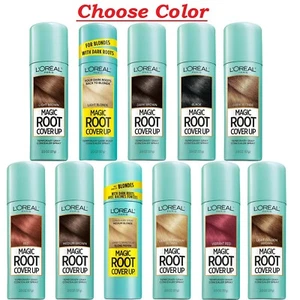 Loreal Magic Root Cover Up Temporary Gray Concealer Spray 2oz. Choose Your Color - Picture 1 of 11