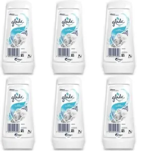 Glade Gel Air Freshener Clean Linen 150g x 6 - Picture 1 of 7
