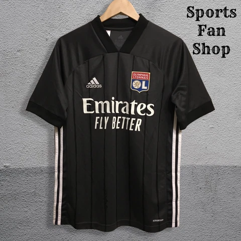 Kids Olympique Lyonnais 2020/2021 away Sz XL Adidas shirt jersey soccer kit Lyon Cover