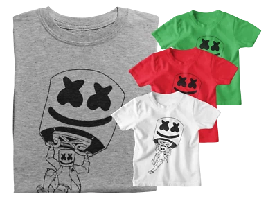 Dropping Air MARSHMELLOW Fortnite T shirt kids children xmas gift idea. FREE P&P