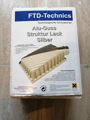 FTD Technics Alu-Guss Struktur Lack Silber - Bild 1 von 4