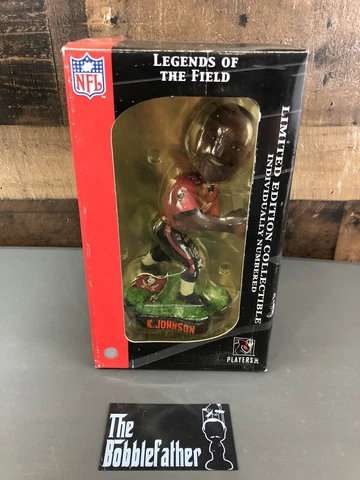 KEYSHAWN JOHNSON #19 Field Turf Tampa Bay Bucaneers Bobblehead Bobble Cover