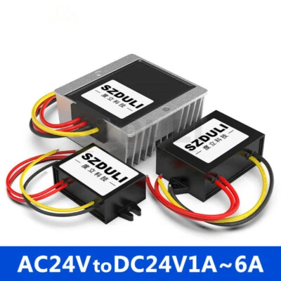 AC-DC power supply AC24V to DC24V 1-6A 24-144W power module, power converter - Image 1 of 4