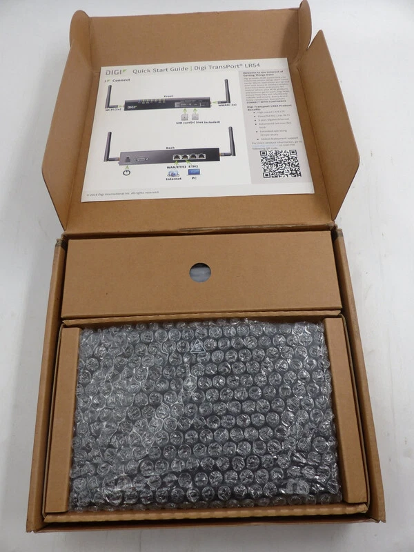DIGI TRANSPORT LR54-AA403 LTE 路由器 — 第 1/1 张图片