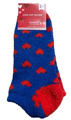 Calcetines difusos de corte bajo de San Valentín talla 5-9 Foto 1 de 3