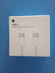 Apple USB-C Charge Cable 1M 3 FT Woven Braided MQKJ3AM/A - 2 Cables - Photo 1 sur 1